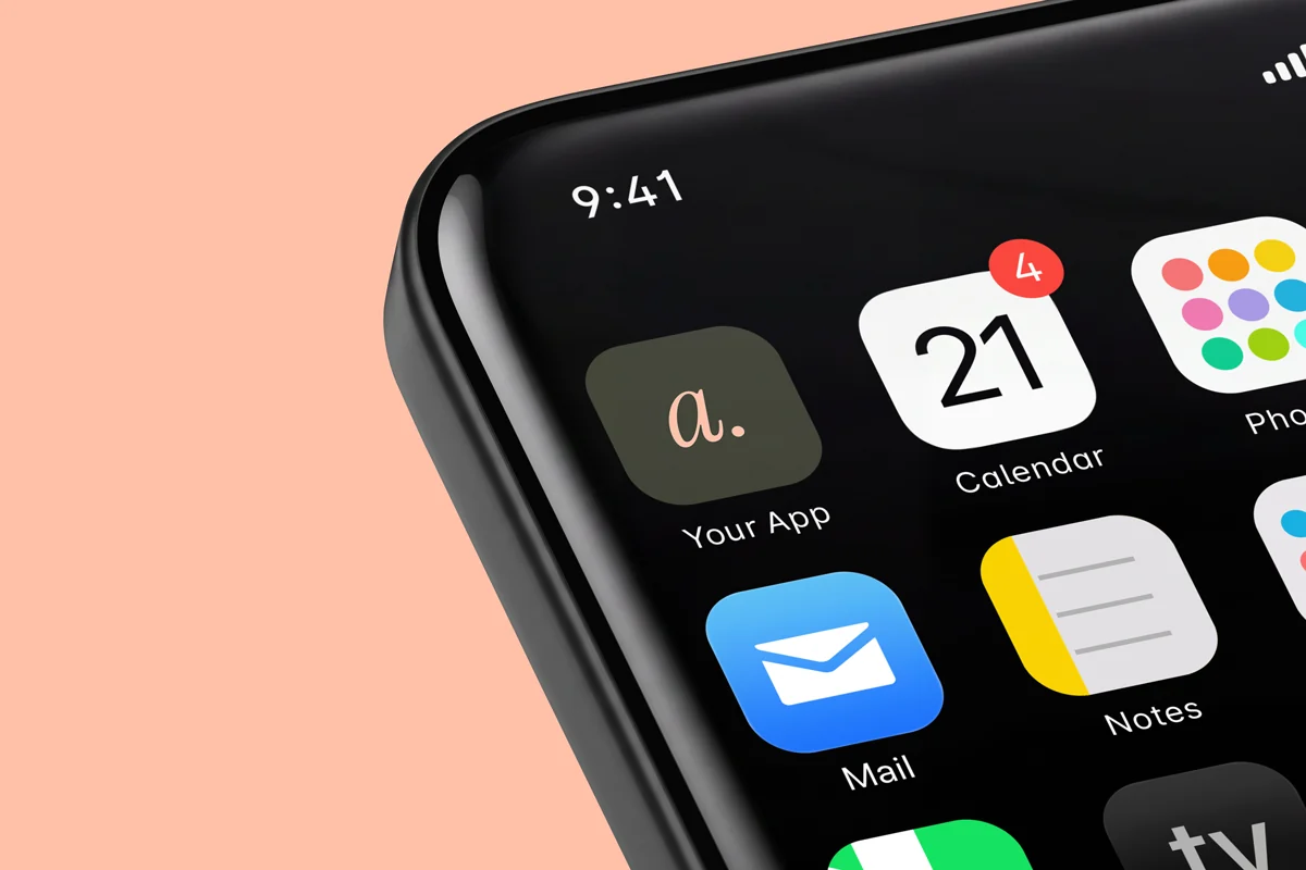 Anima app icon on a phone home screen